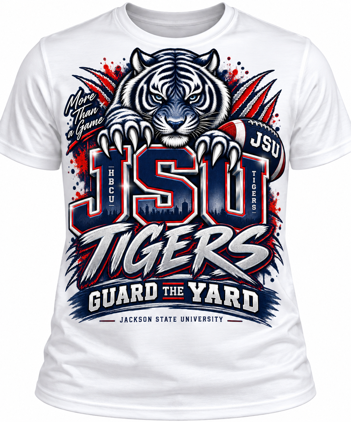 Guard The Yard JSU Tigers Tee 2