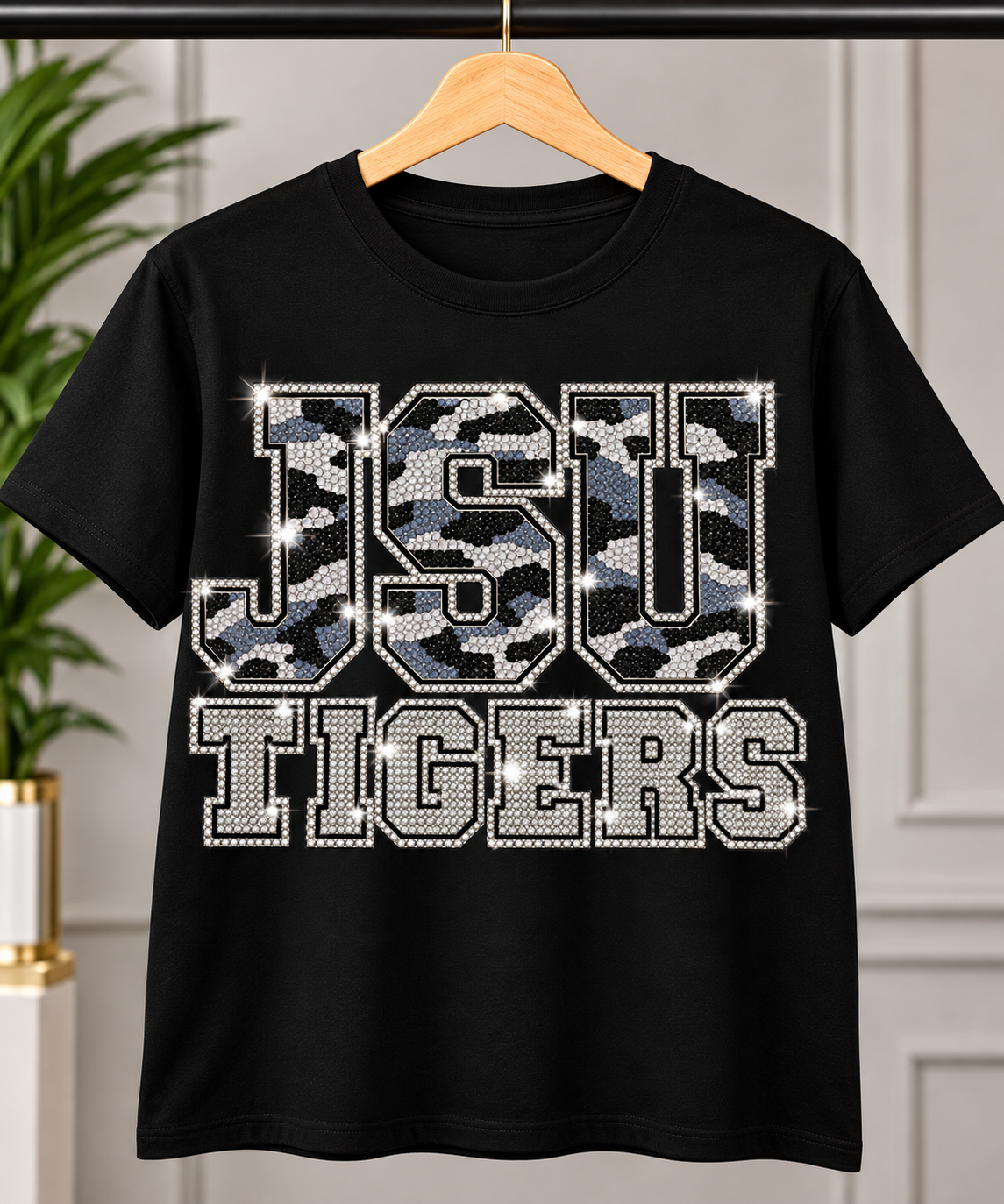 JSU Blackout Camo Tee (Women)