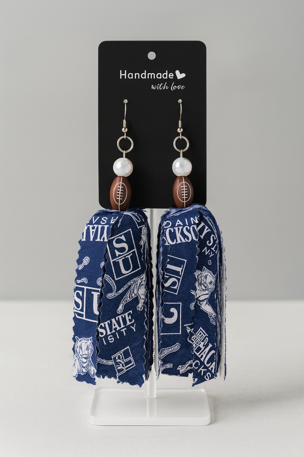 JSU Fabric Earrings