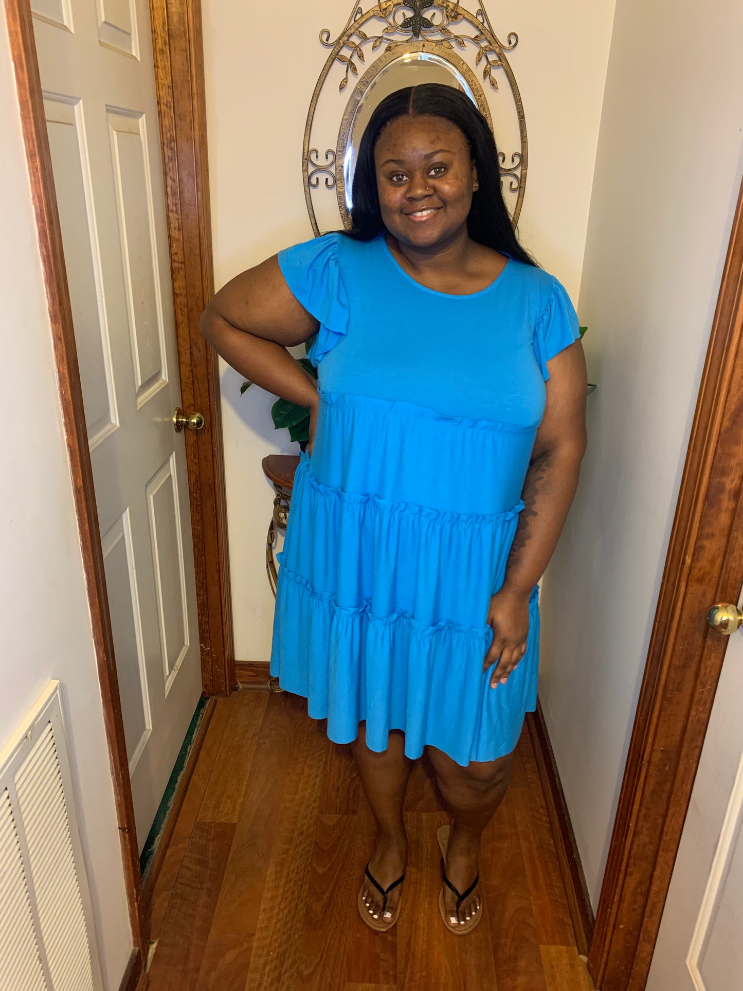 Mia Dress-Deep Sky