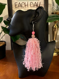 Pink Scrubby Earrings