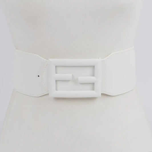 Color Stretch Plus Belt-White