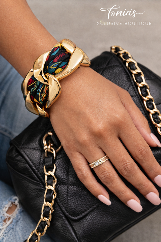Royal Silk Link Bracelet