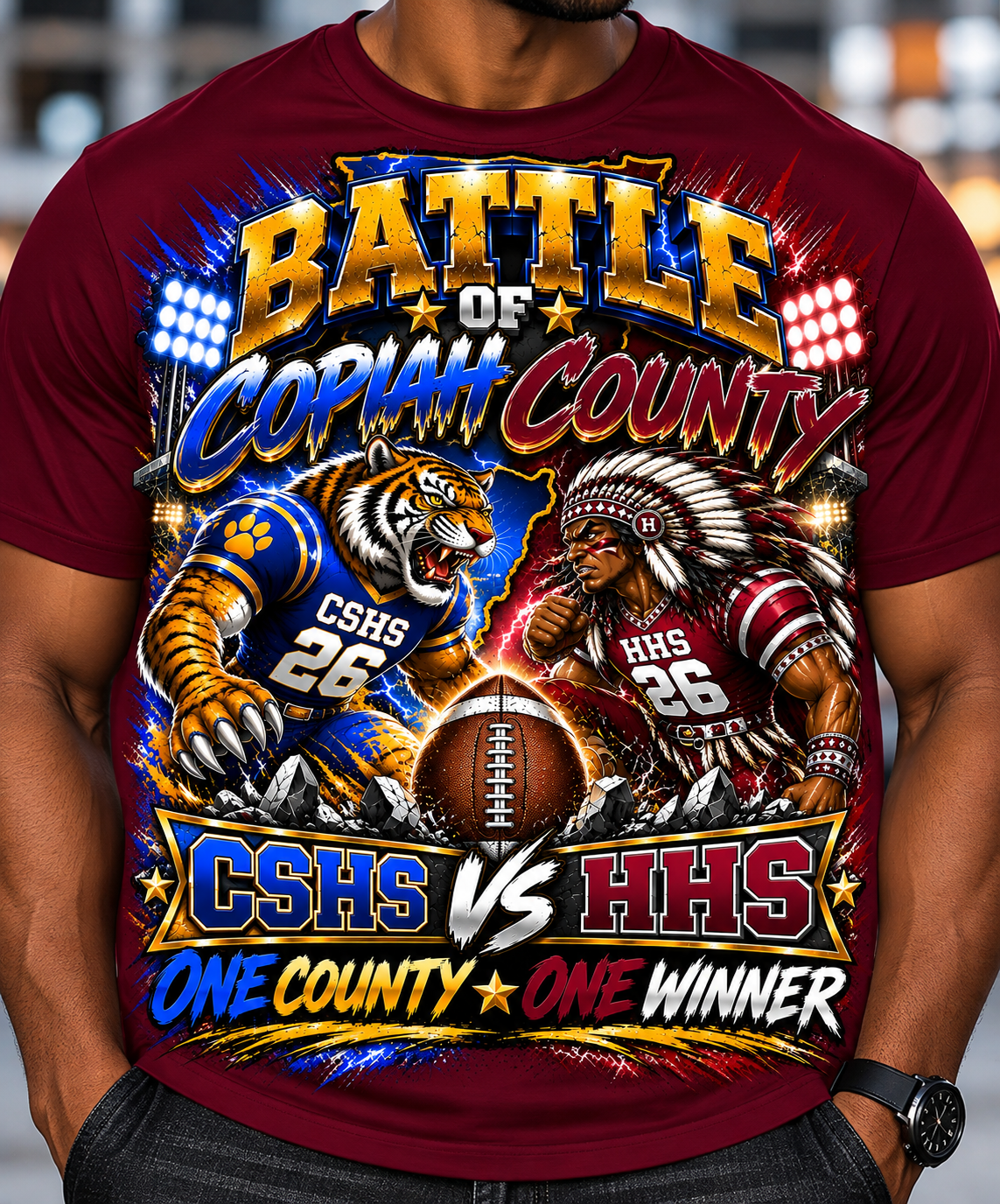 Battle of Copiah County Tee