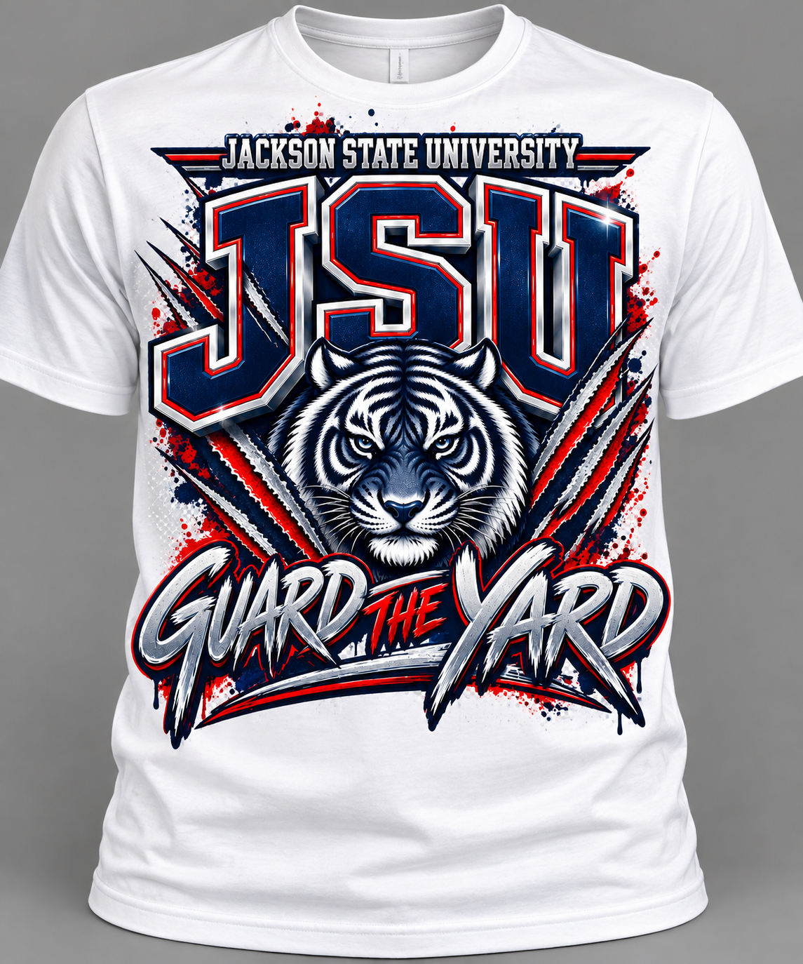 Guard The Yard JSU Tigers Tee 1