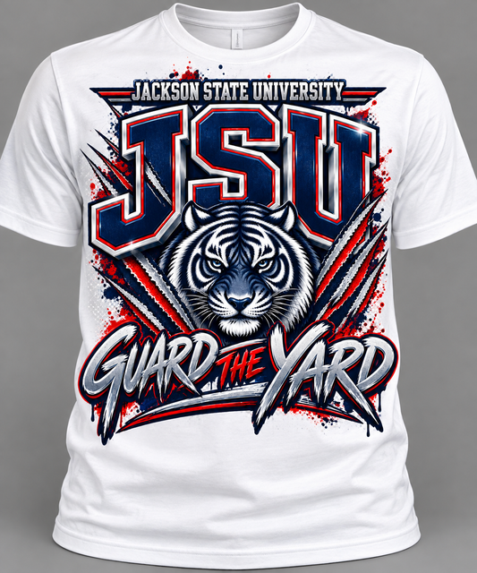 Guard The Yard JSU Tigers Tee 1