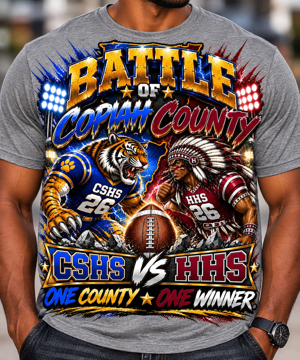 Battle of Copiah County Tee