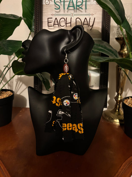 Steelers Nation Statement Earrings
