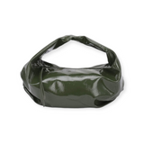 Patent Leather Hobo Bag