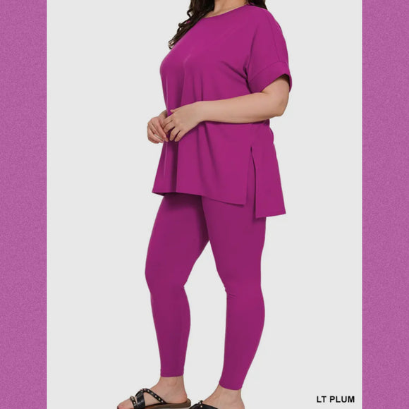 On The Go Set- Lt. Plum