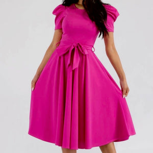 Southern Cocktail Dress-Fuchsia