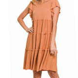 Mia Dress-Butter Orange