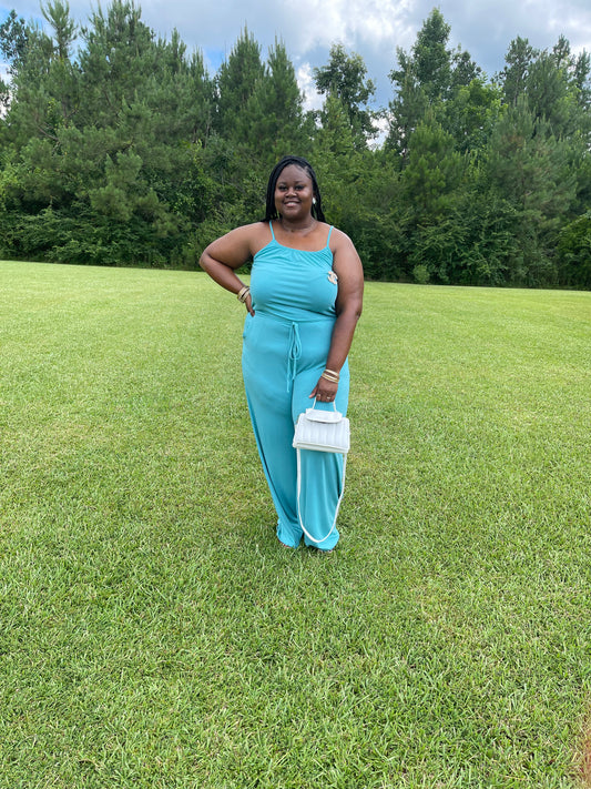 Mint Weekend Jumpsuit