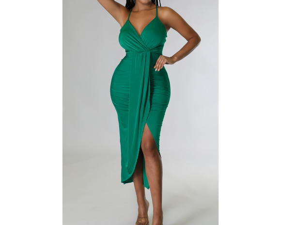 Chantal Dress -Green